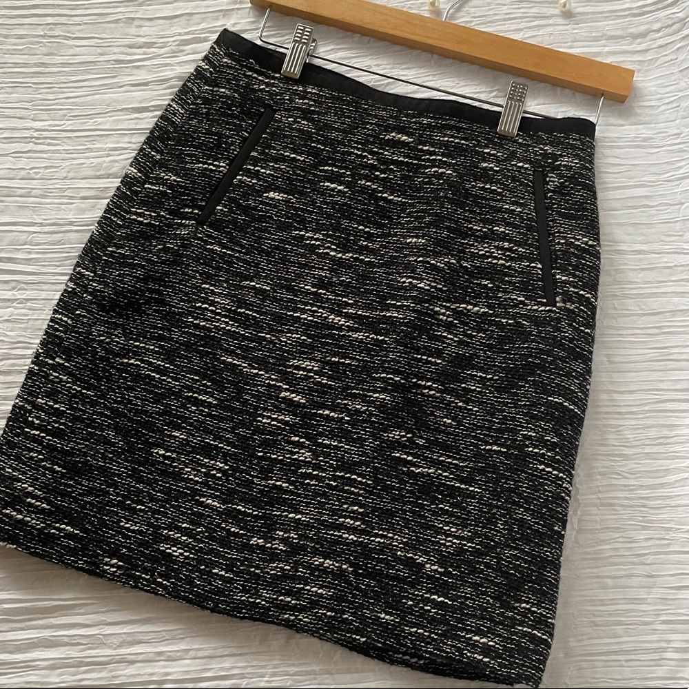 Talbots Tweed Wool Blend Skirt Size 0P